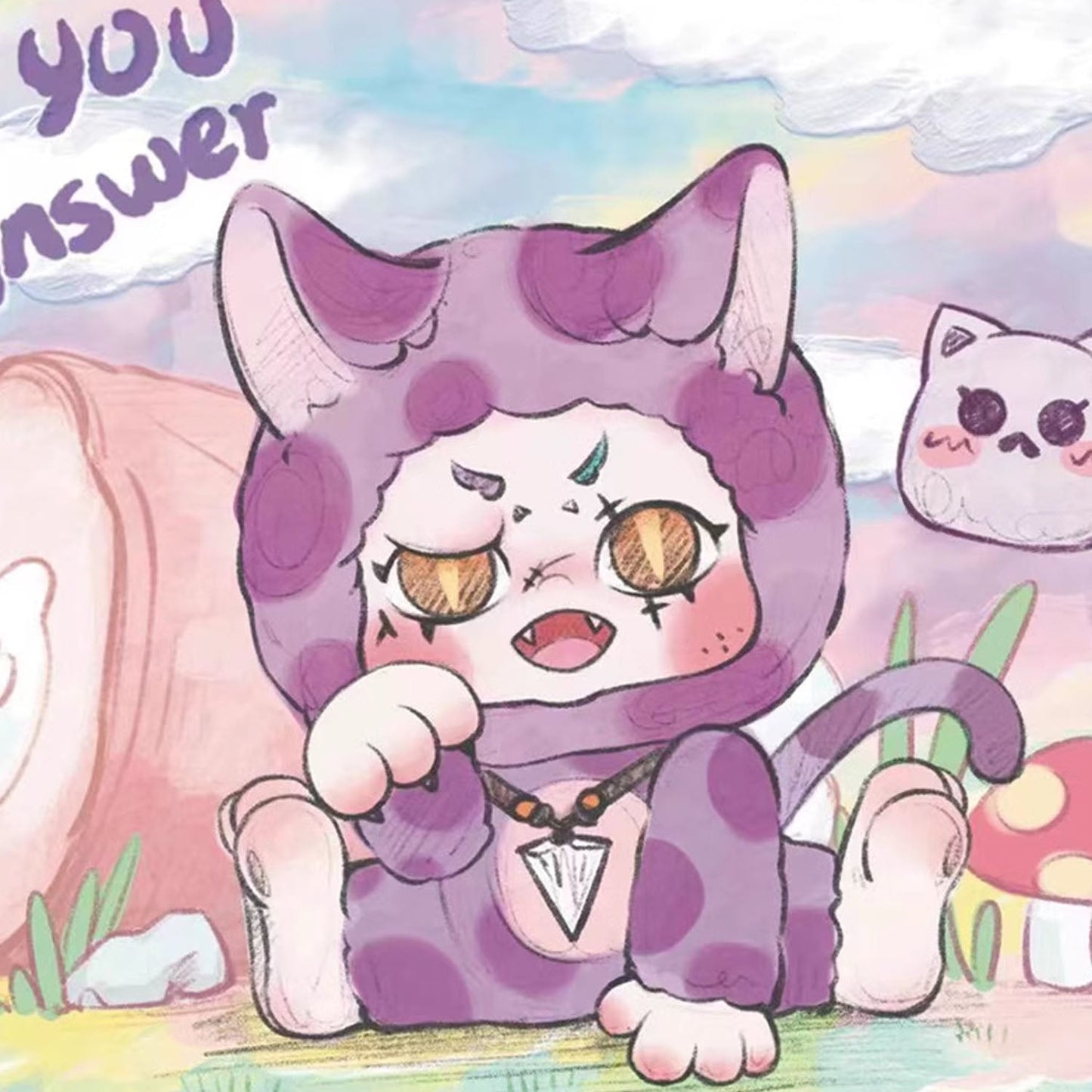 KIMMON Give You The Answer Plushy Series Blind Box