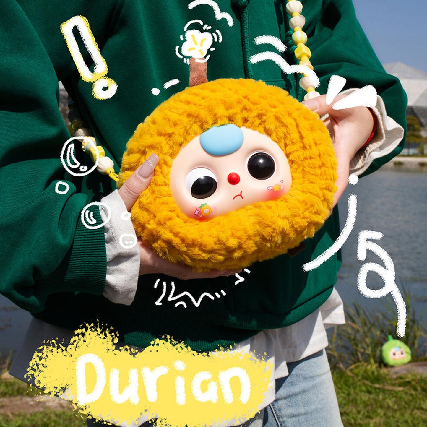 Baby Three V2 Fruit Zipper Bag Plush Series Blind Box