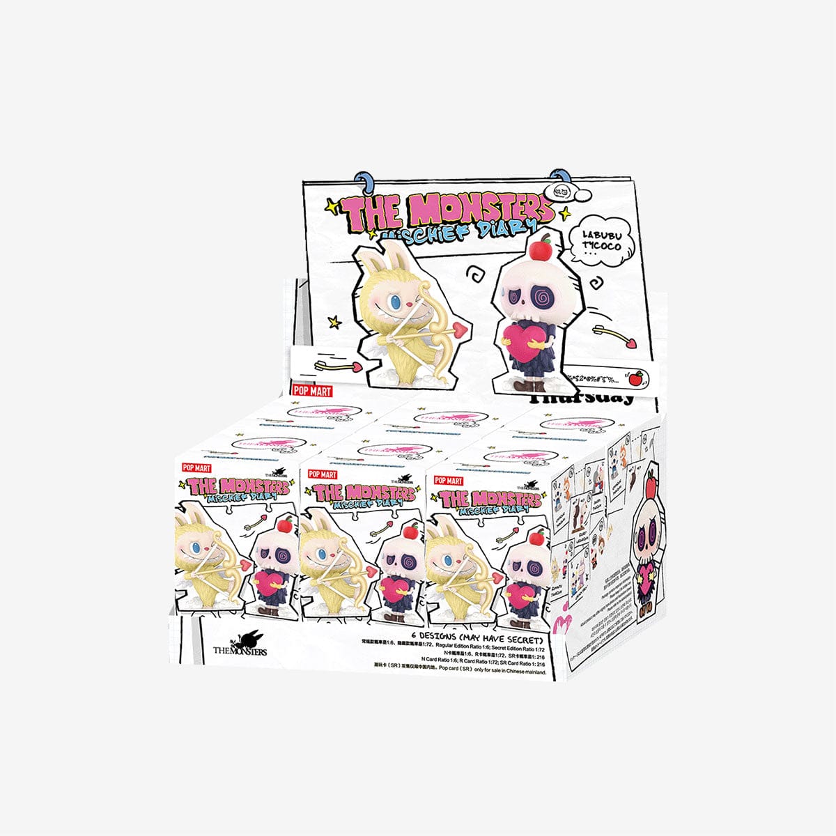 THE MONSTERS Mischief Diary Series Blind Box