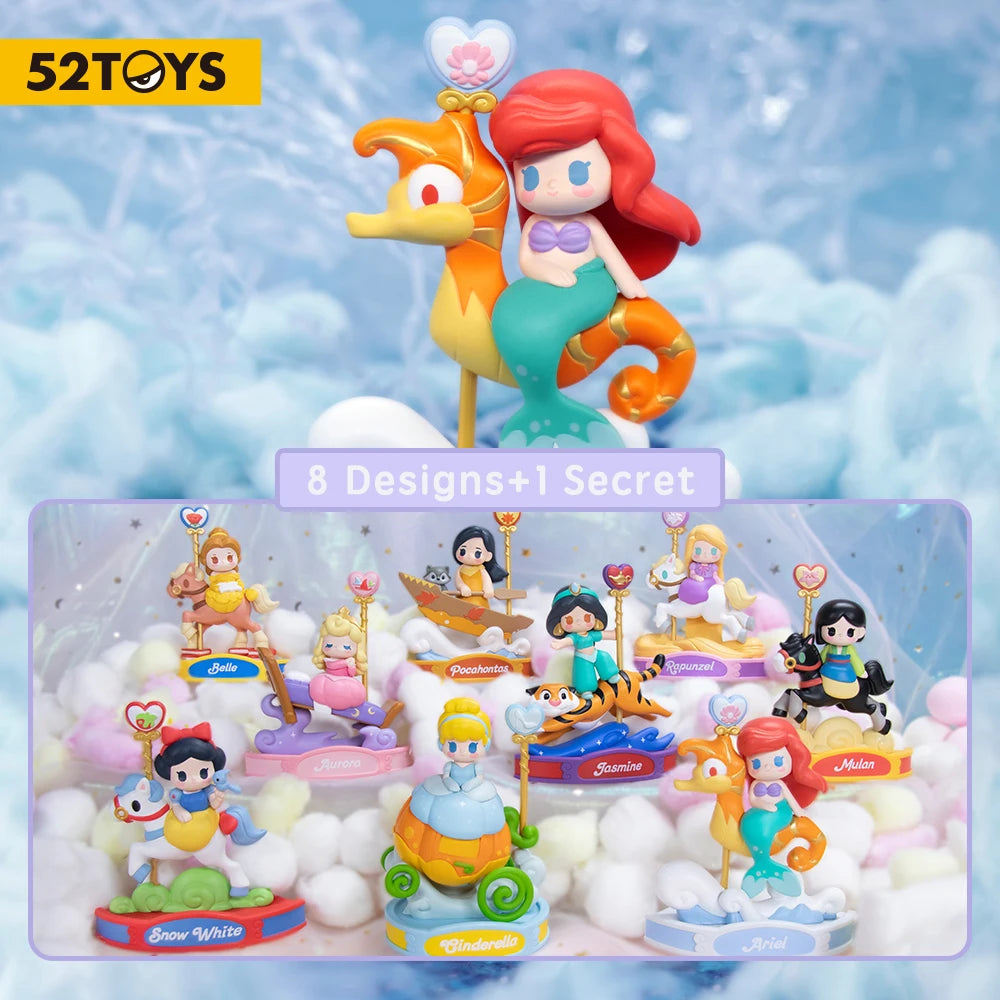 52TOYS Blind Box Disney Princess Carousel  Series