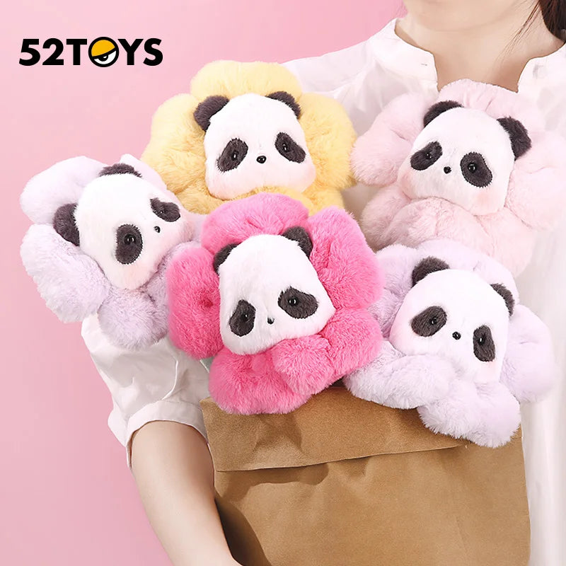 52TOYS Blind Box Panda Roll Flower World Plush Figure