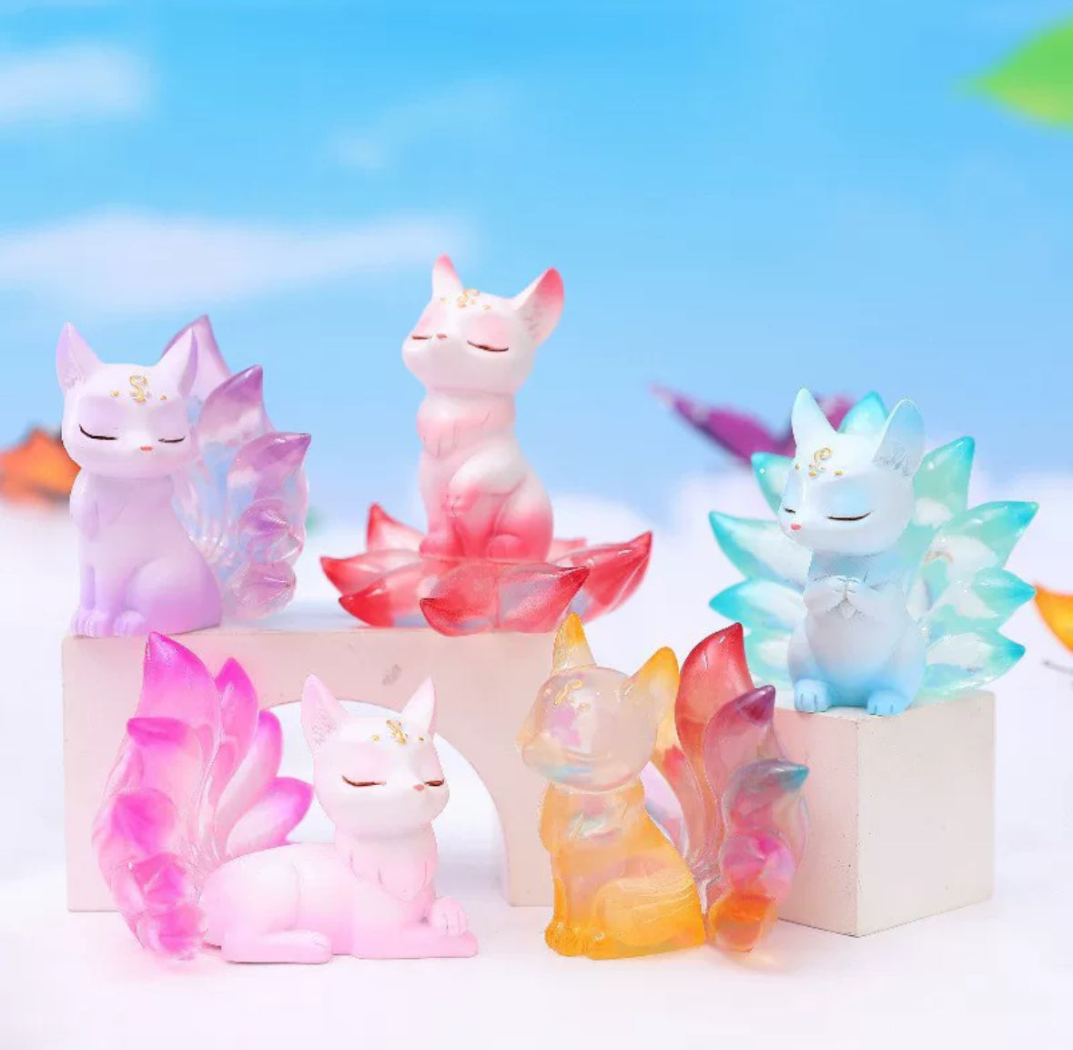 Tushan Nine-tail Fox Beans Blind box