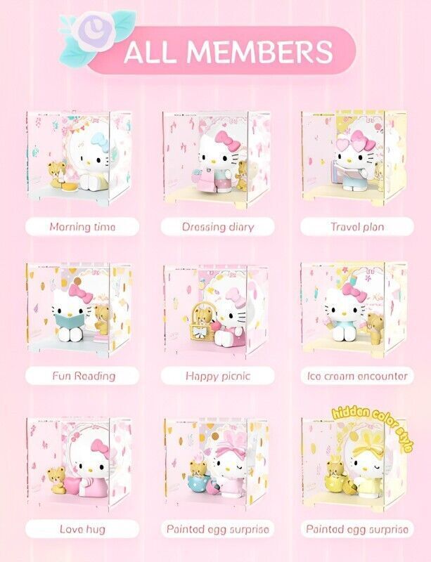 Sanrio Hello Kitty Sweetheart Playmate Series Blind Box