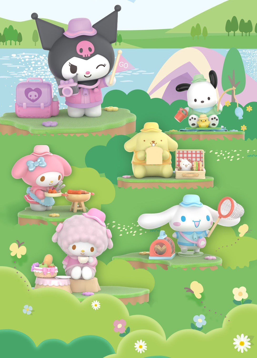 Sanrio Characters Camping Friends Blind Box